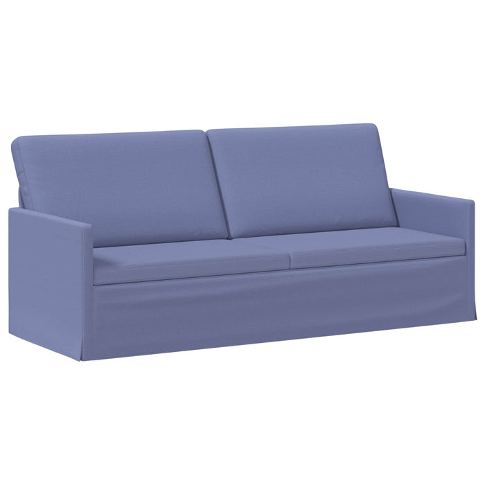 Sofă cu 3 locuri Albastru Jeans 190 x 81 x 82 cm Țesătură WALTI