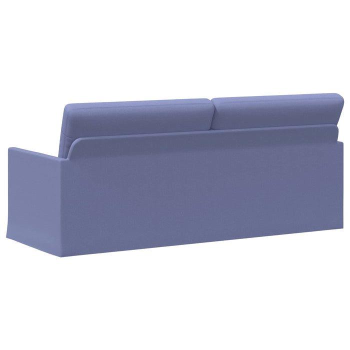 Sofă cu 3 locuri Albastru Jeans 190 x 81 x 82 cm Țesătură WALTI