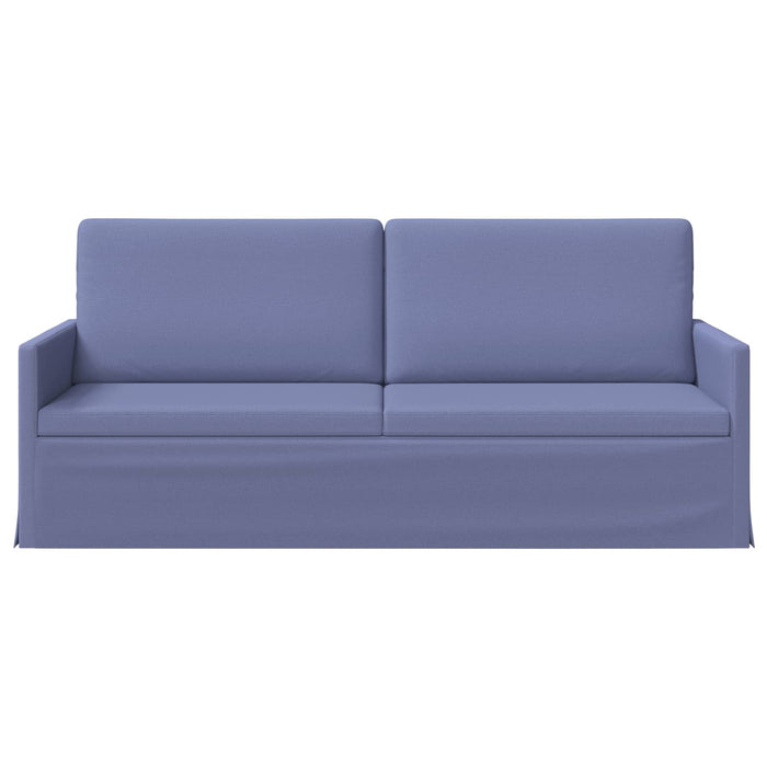 Sofă cu 3 locuri Albastru Jeans 190 x 81 x 82 cm Țesătură WALTI