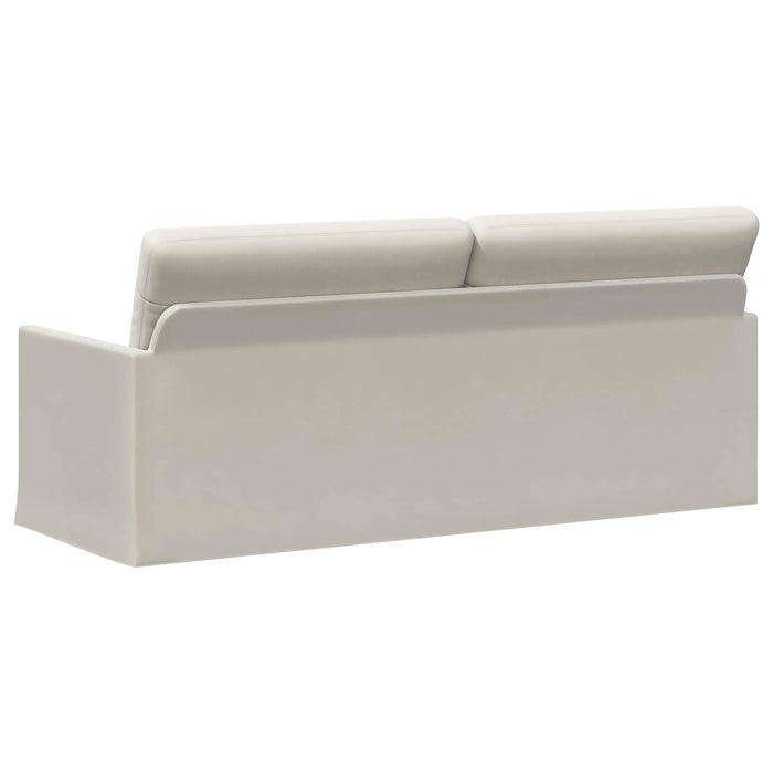 Sofă cu 3 locuri Crem 190 x 81 x 82 cm Catifea WALTI