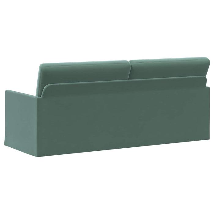 Sofă cu 3 locuri Verde Mării 190 x 81 x 82 cm Catifea WALTI