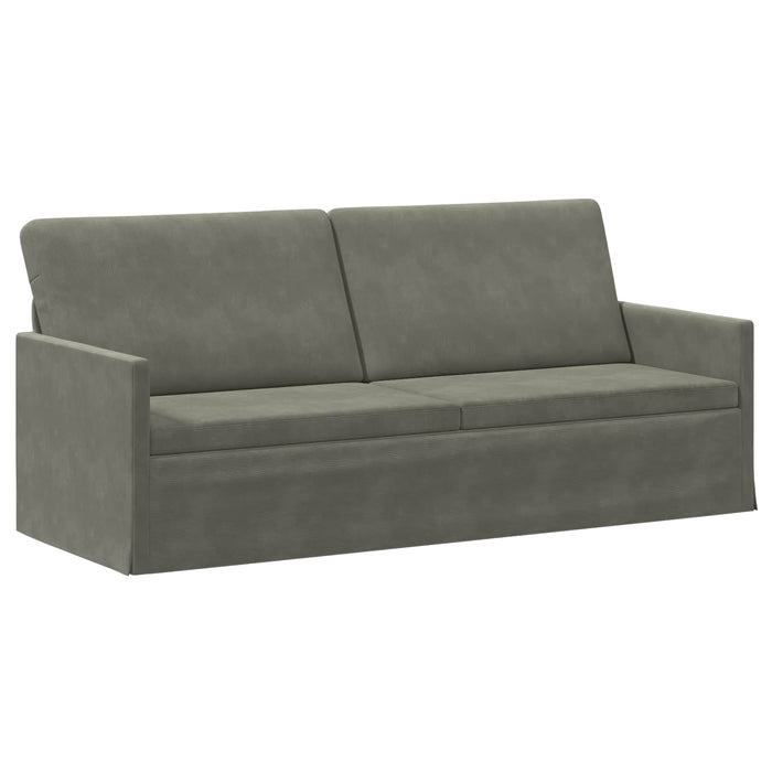 Sofă cu 3 locuri Gri deschis 190 x 81 x 82 cm WALTI