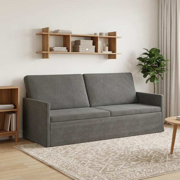 Sofă cu 3 locuri Gri închis 190 x 81 x 82 cm WALTI