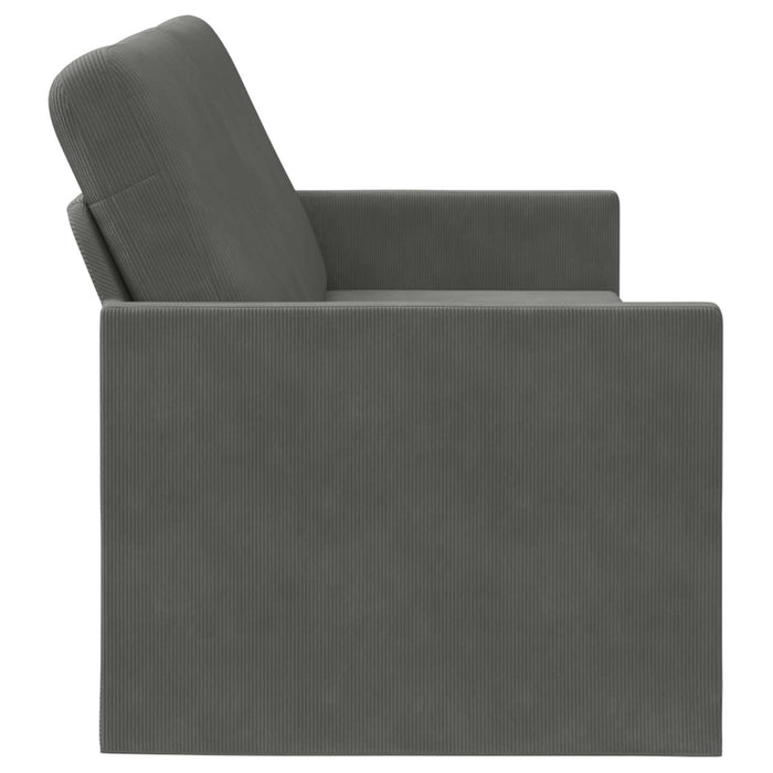 Sofă cu 3 locuri Gri închis 190 x 81 x 82 cm WALTI