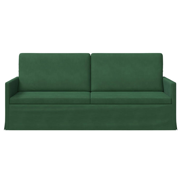 Sofă cu 3 locuri Verde Junglă 190 x 81 x 82 cm WALTI