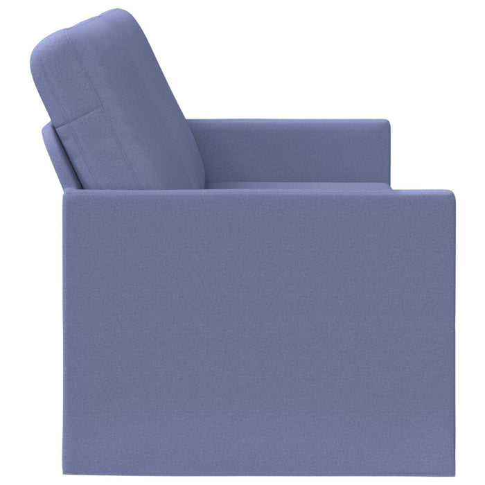 Sofă cu 3 locuri Albastru Jeans 220 x 81 x 82 cm Țesătură WALTI