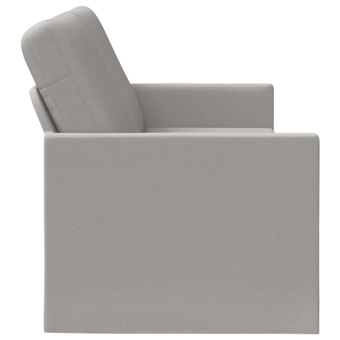 Sofă cu 3 locuri Gri nori 220 x 81 x 82 cm Țesătură WALTI