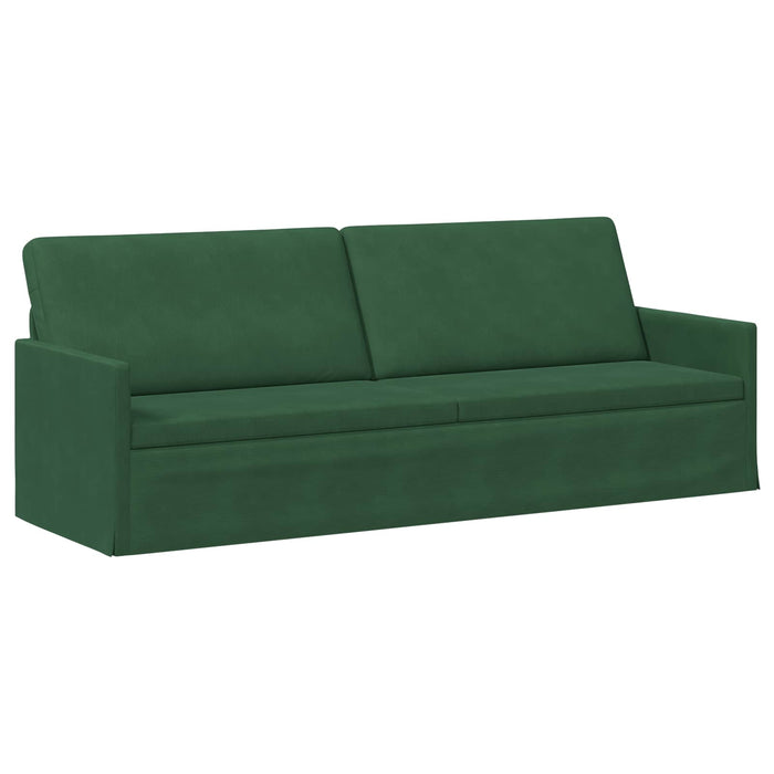 Sofă cu 3 locuri Verde Junglă 220 x 81 x 82 cm WALTI