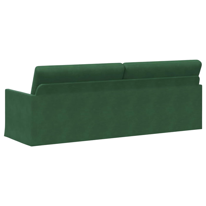 Sofă cu 3 locuri Verde Junglă 220 x 81 x 82 cm WALTI