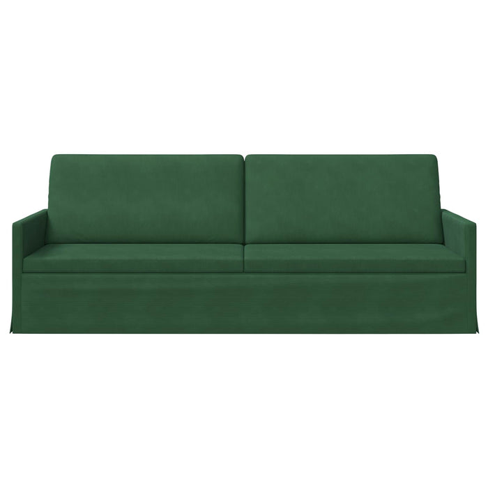 Sofă cu 3 locuri Verde Junglă 220 x 81 x 82 cm WALTI