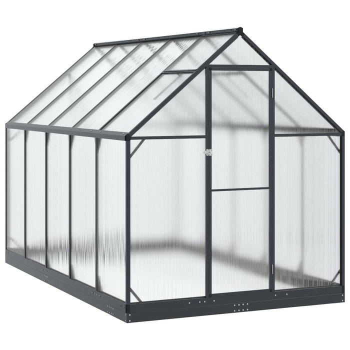 Seră de grădină cu ușă Antracit 183,5 x 303,5 x 207 cm - WALTI WALTI