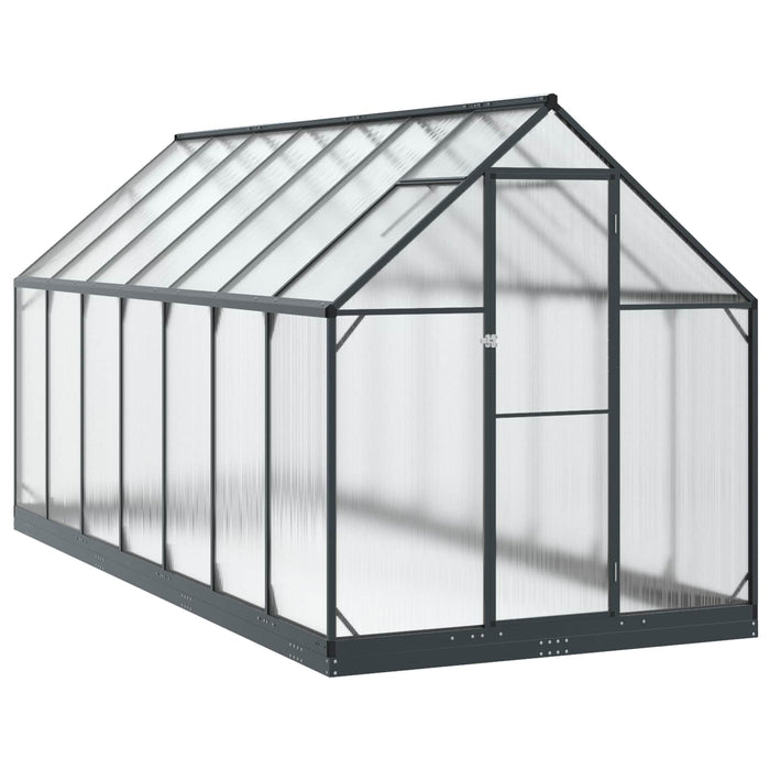 Seră de grădină cu ușă Antracit 183,5 x 423,5 x 207 cm - WALTI WALTI