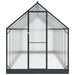 Seră de grădină cu ușă Antracit 183,5 x 423,5 x 207 cm - WALTI WALTI