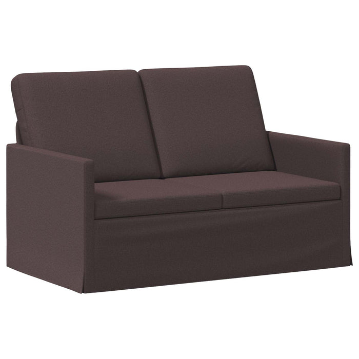 Set de canapea 2 pcs Maro închis Țesătură WALTI