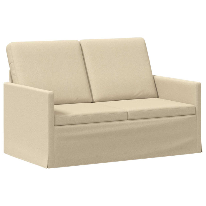 Set de canapea 2 pcs Crem Țesătură WALTI