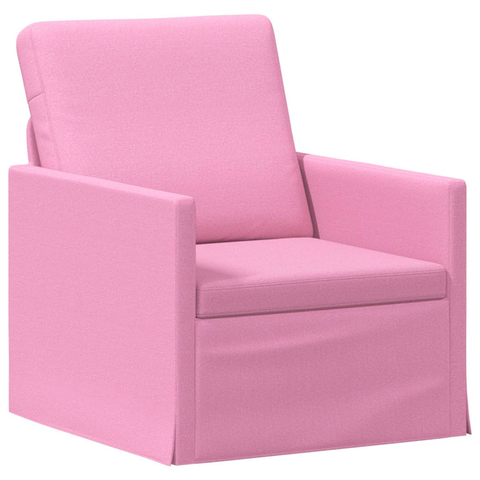 Set de canapea 2 pcs Roz Țesătură WALTI