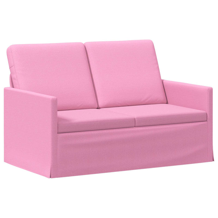 Set de canapea 2 pcs Roz Țesătură WALTI