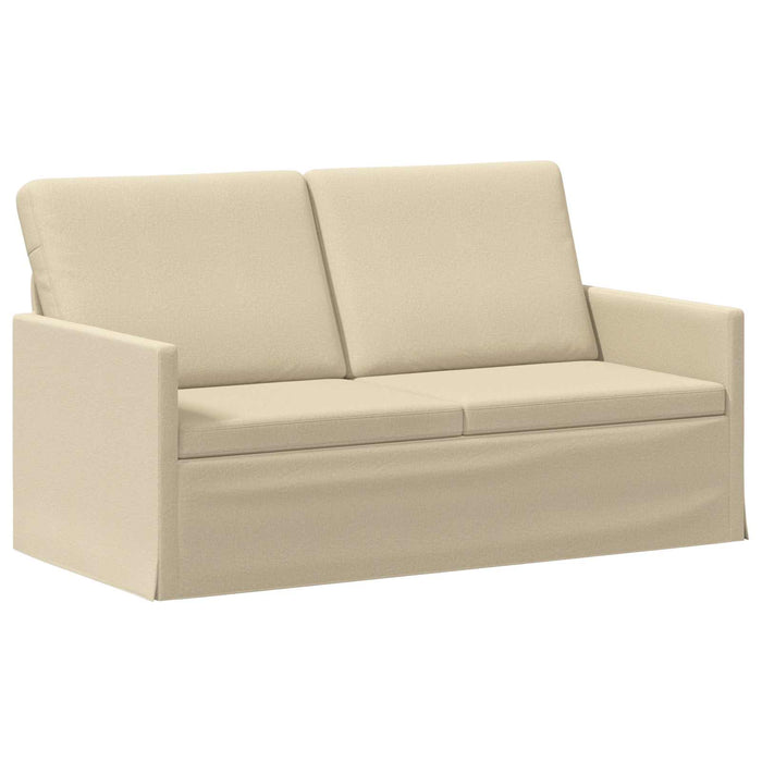 Set de canapea 2 pcs Crem Țesătură WALTI
