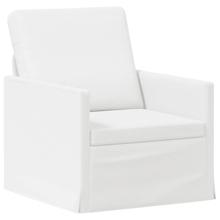 Set de canapea 2 pcs Alb Țesătură WALTI