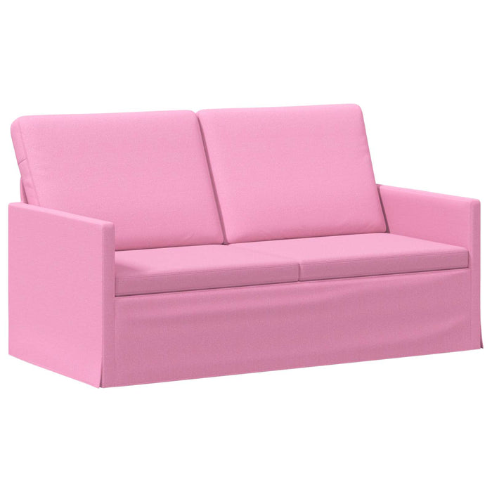 Set de canapea 2 pcs Roz Țesătură WALTI