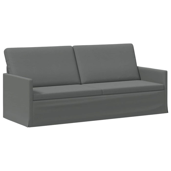 Set de canapea 2 pcs Gri închis Țesătură WALTI