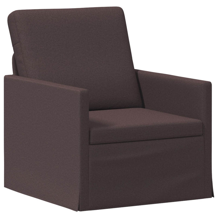 Set de canapea 2 pcs Maro închis Țesătură WALTI