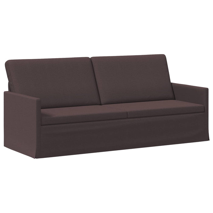 Set de canapea 2 pcs Maro închis Țesătură WALTI