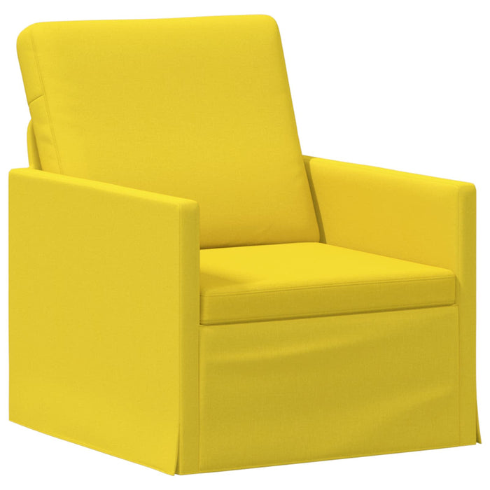 Set de canapea 2 pcs Galben Deschis Țesătură WALTI