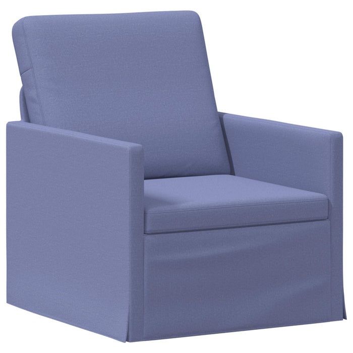 Set de canapea 2 pcs Albastru Jeans Țesătură WALTI