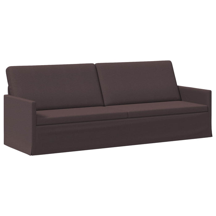 Set de canapea 2 pcs Maro închis Țesătură WALTI