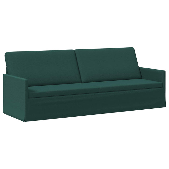 Set de canapea 2 pcs Verde închis Țesătură WALTI