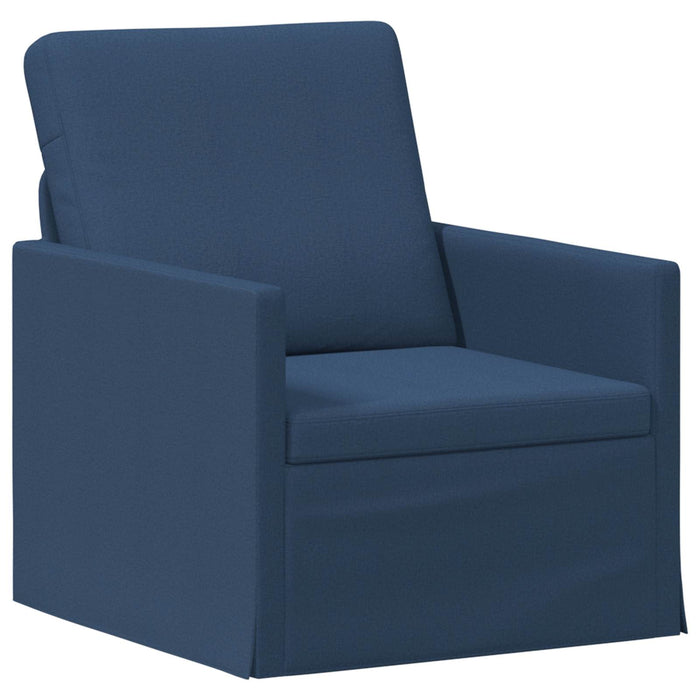 Set de canapea 2 pcs albastru Țesătură WALTI
