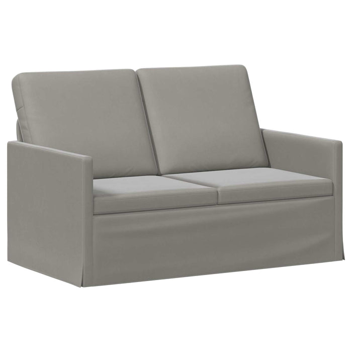 Set de canapea 2 pcs Gri deschis Catifea WALTI