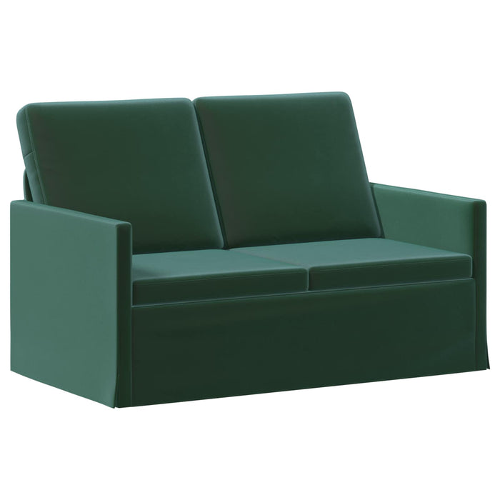 Set de canapea 2 pcs Verde închis Catifea WALTI