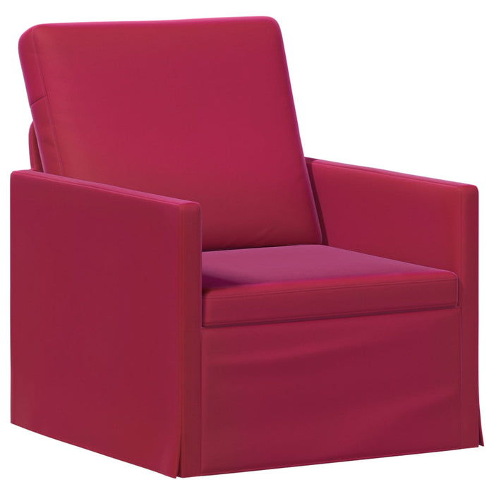 Set de canapea 2 pcs Roșu Vin Catifea WALTI