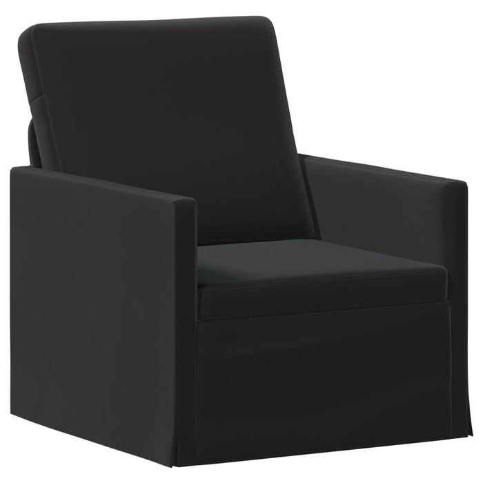 Set de canapea 2 pcs Negru Catifea WALTI