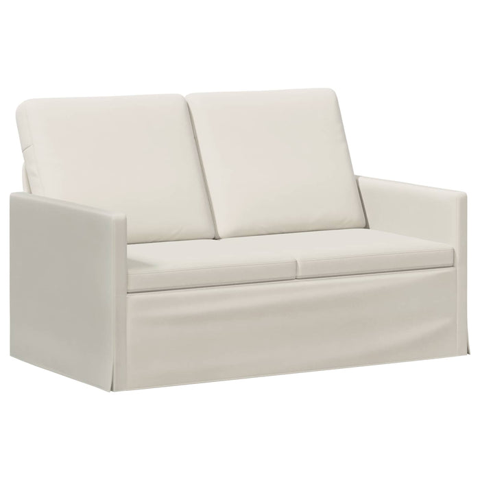 Set de canapea 2 pcs Crem Catifea WALTI