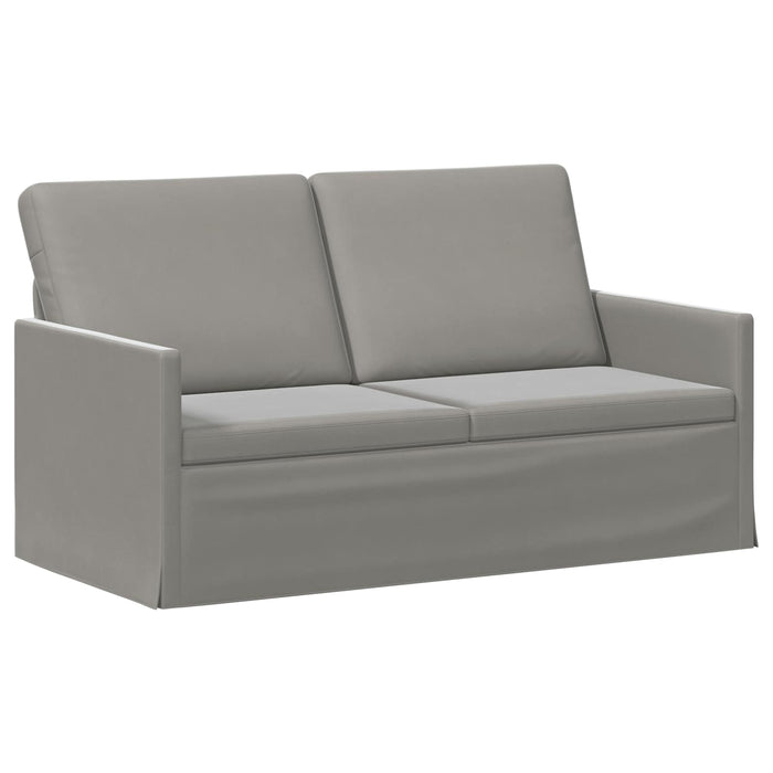 Set de canapea 2 pcs Gri deschis Catifea WALTI