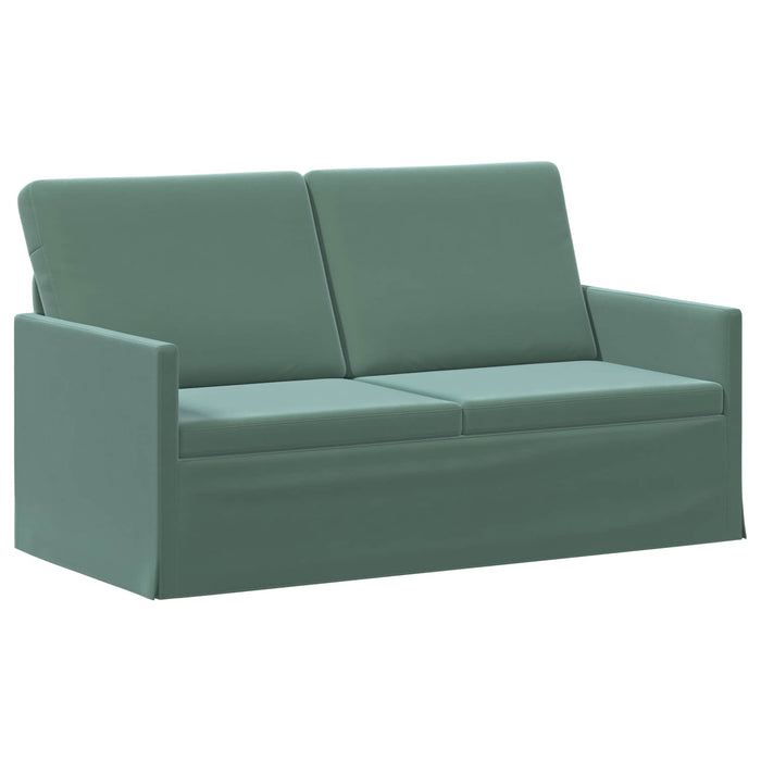 Set de canapea 2 pcs Verde Mării Catifea WALTI