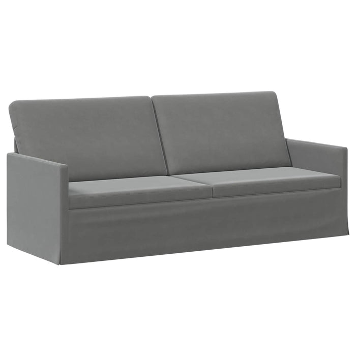 Set de canapea 2 pcs Gri închis Catifea WALTI