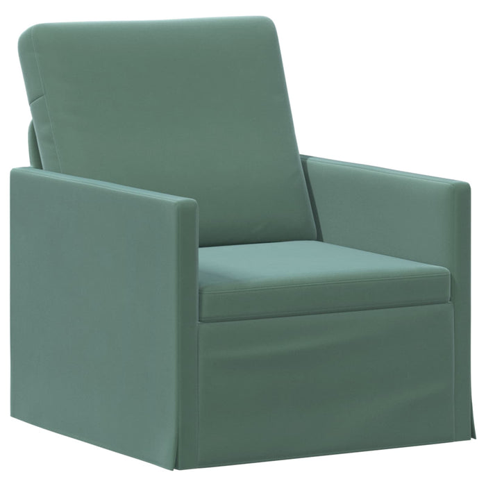 Set de canapea 2 pcs Verde Mării Catifea WALTI