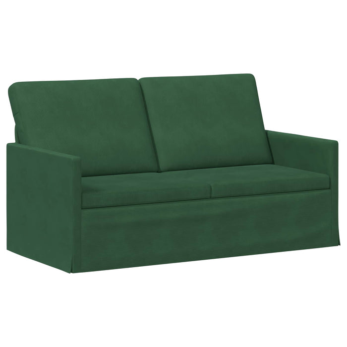 Set de canapea 2 pcs Verde Junglă Țesătură din corduroy WALTI