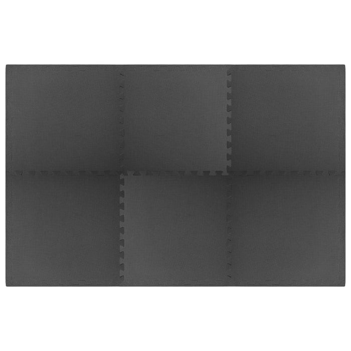 Covor de bazin pentru piscină 6 pcs Negru 2,16 ㎡ Spumă EVA - WALTI WALTI