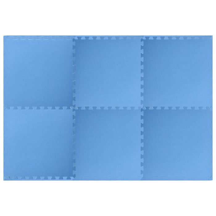Covor de bazin pentru piscină 6 pcs albastru 2,16 ㎡ Spumă EVA - WALTI WALTI