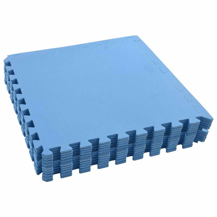 Mats de exerciții puzzle 12 pcs albastru 4,32 ㎡ Spumă EVA - WALTI WALTI