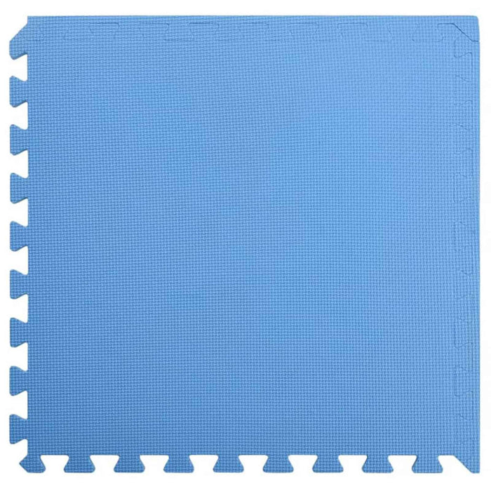 Mats de exerciții puzzle 12 pcs albastru 4,32 ㎡ Spumă EVA - WALTI WALTI
