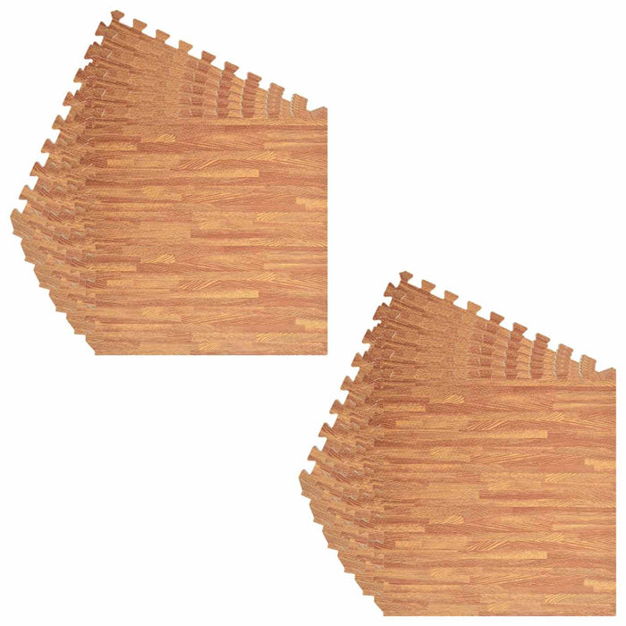 Mats de exerciții puzzle 12 pcs Maro 4,32 ㎡ Spumă EVA - WALTI WALTI