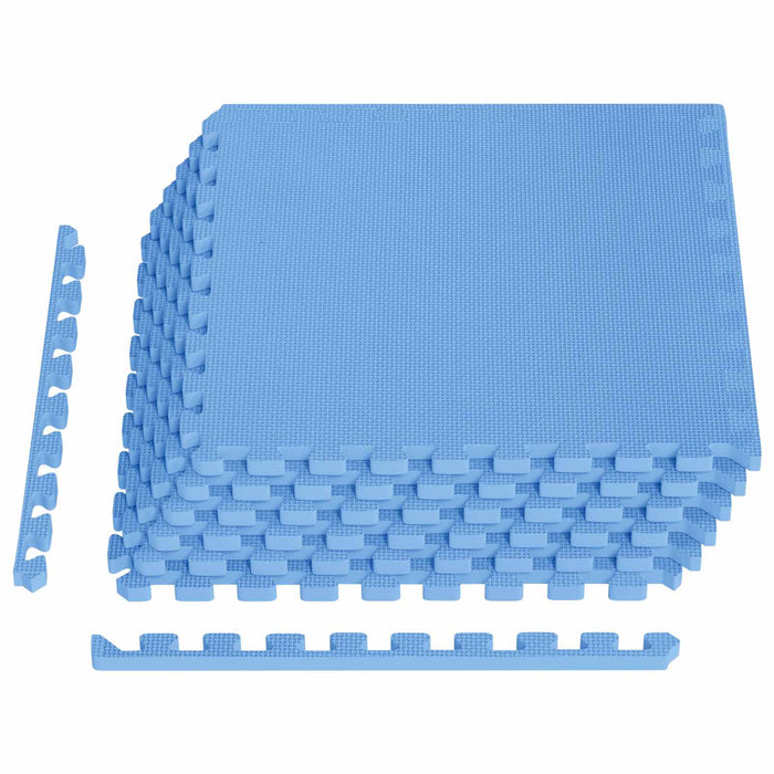 Covor de bazin pentru piscină 6 pcs albastru 2,16 m² Spumă EVA - WALTI WALTI