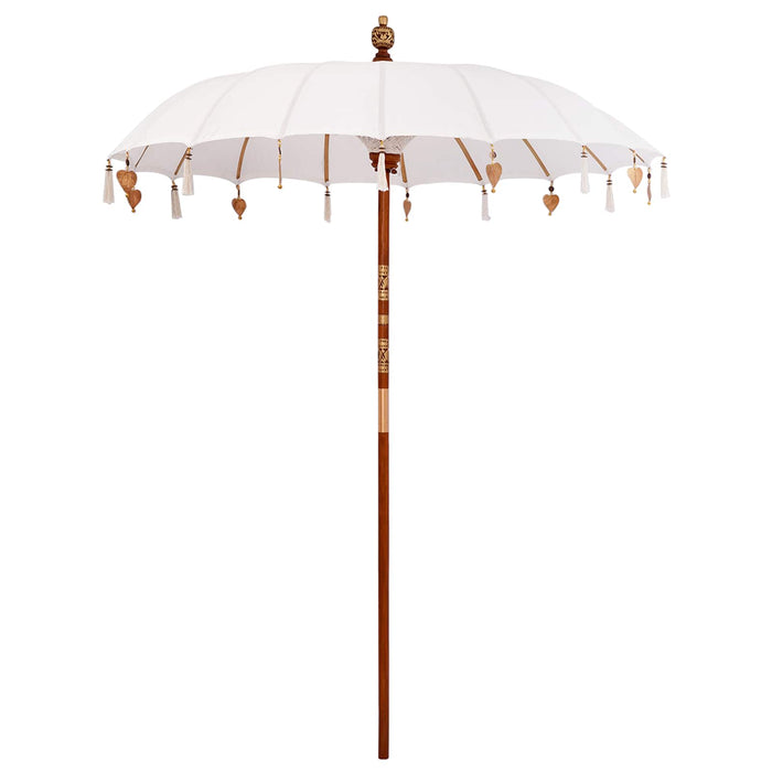 Umbrelă balineză cu bază Rotund 190 x 190 x 295 cm WALTI