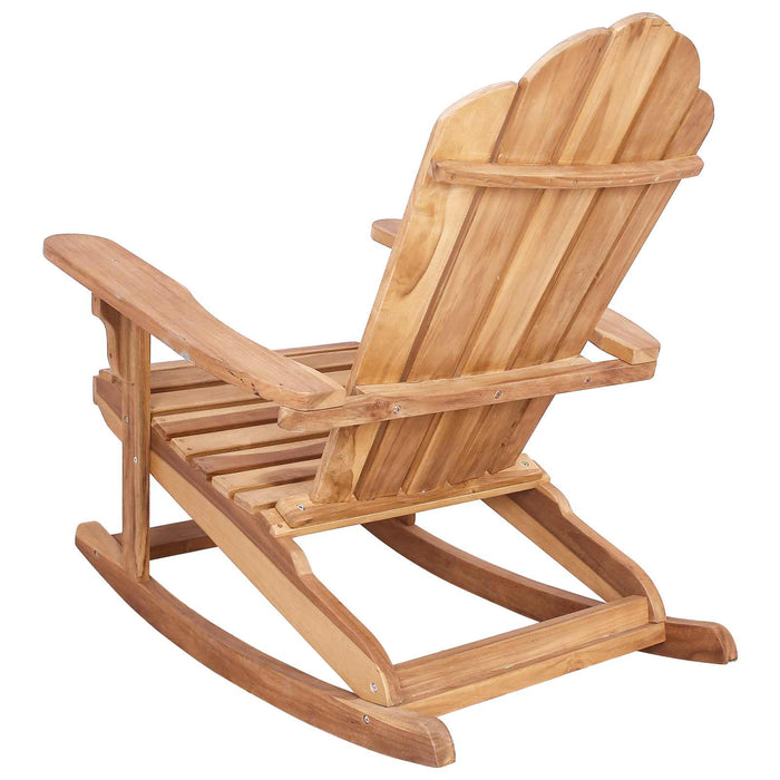 Scaun de balansoar Adirondack pentru grădină natural WALTI